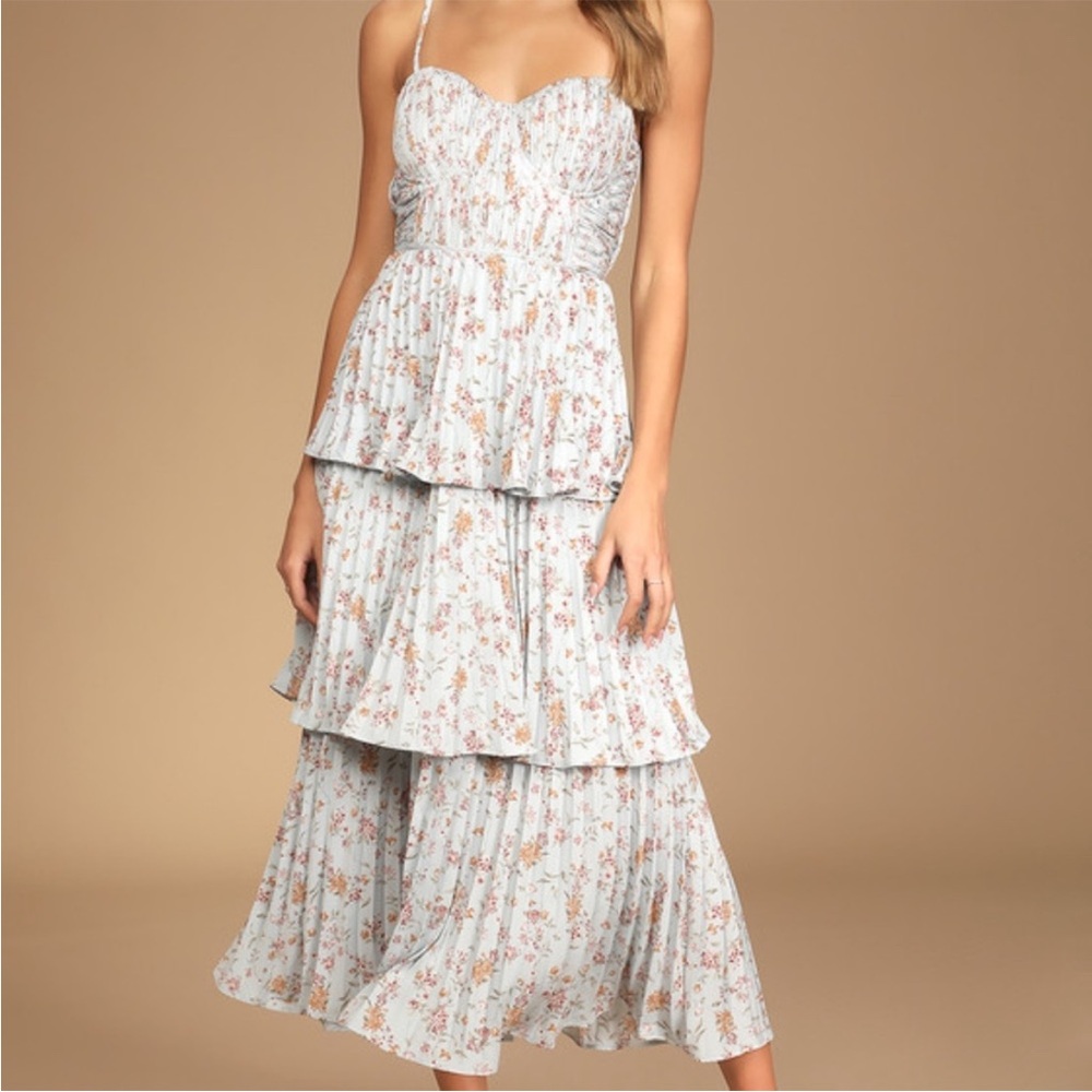 Lulus Midi Tiered Dress!